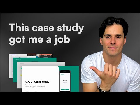 The UX/UI case study presentation that got me hired