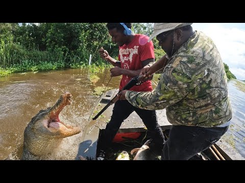 Gator Hunt in the Marsh DIRTY, RAW, and REAL Louisiana (Catch and Cook)