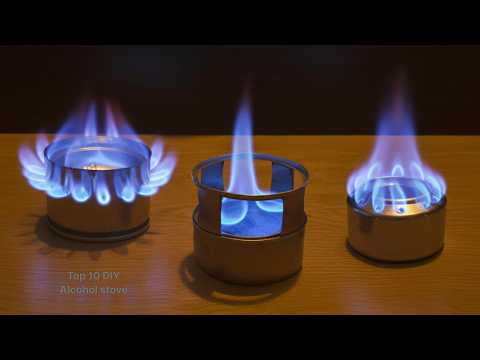 10 The Best DIY Alcohol Stove Ever🔥 Make the Ultimate Camping Stove in 5 Minutes