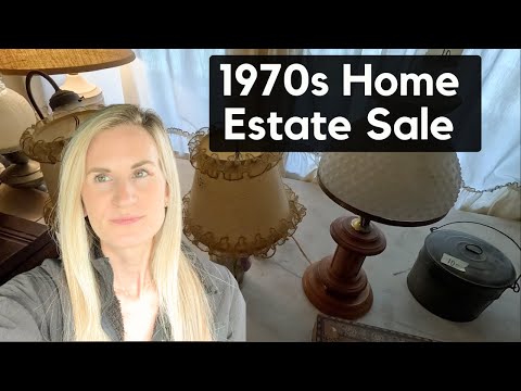 1970s Estate Sale Packed with Collectibles – Shop With Me!
