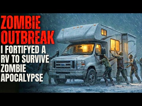 ZOMBIE OUTBREAK: I Fortifyed a RV to Survive Zombie apocalypse