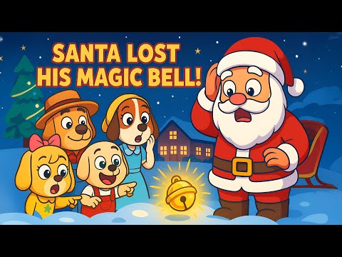 🎅 The Ben Family Farm Santa Lost His Magic Bell! 🔔 Christmas Adventure for Kids 🎄 3D Animation Story
