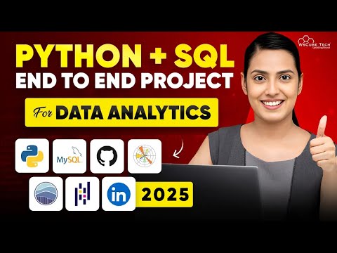 Complete Data Analytics Portfolio Project with Python and SQL in 2 Hours | 2025 Guide