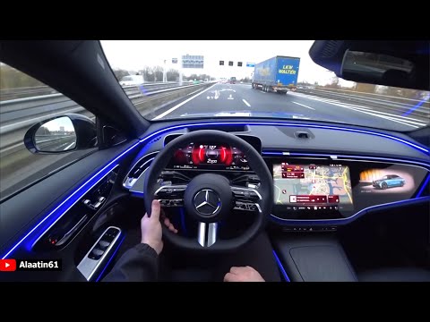 The New Mercedes E Class Test Drive