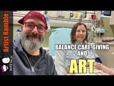 Balancing An Art Business And Caregiving
