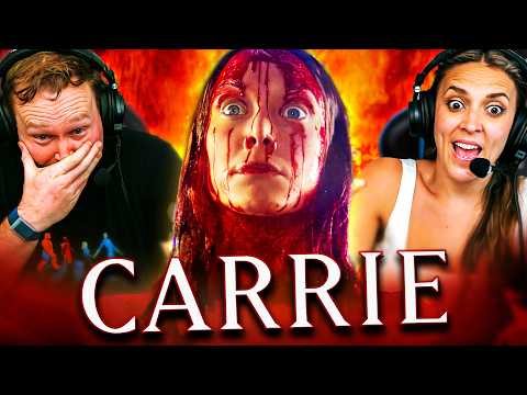 CARRIE (1976) IS CHILLING!! MOVIE REACTION!! First Time Watching | Stephen King