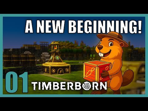 Building a Beaver Paradise | Driftwood Hollow Ep 1 | Timberborn