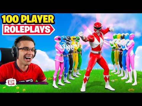 Every 100 Player Roleplay in Fortnite!