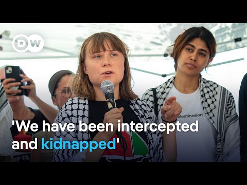 Israel intercepts activist aid boat bound for Gaza in international waters | DW News