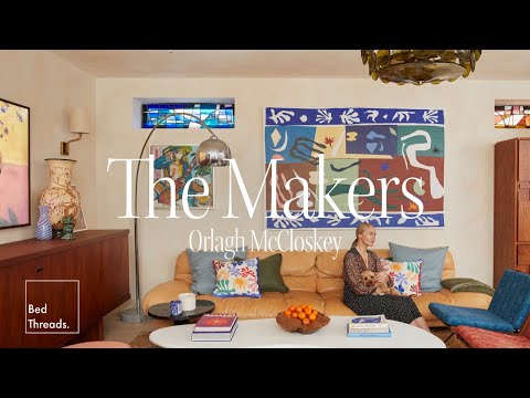 Rixo Co-founder Orlagh McCloskey’s Colourful Home in London | The Makers | Bed Threads