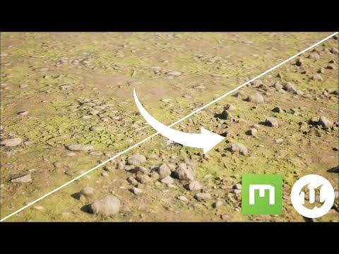 Unreal Engine 5.5 - Setup Displacement & Nanite Tessellation