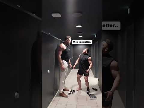 When Priest Johny meets The Dutch Giant (7'2") 😂