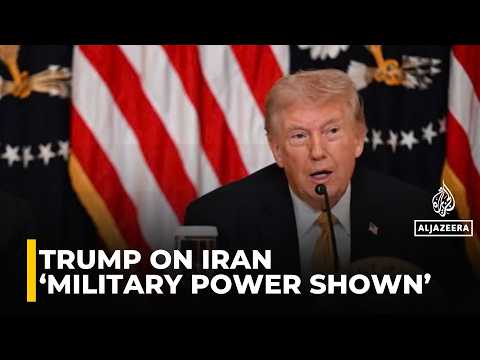 Trump Speaks on Iran Strikes, Military Power & Global Security | White House Remarks