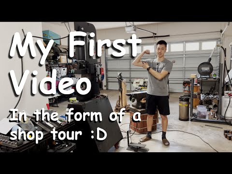 My First Video!!! | Jhublades Shop Tour