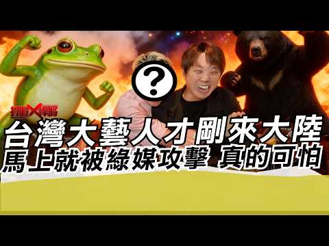 台灣大咖藝人才剛來大陸 馬上就被綠媒攻擊 真的見識了｜寒國人