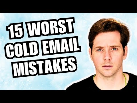 15 Most Common Cold Email Mistakes and How to fix them
