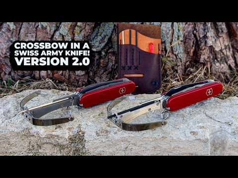 Pocket Crossbow Mod: Swiss Army Knife Upgrade Version 2.0 | 4K