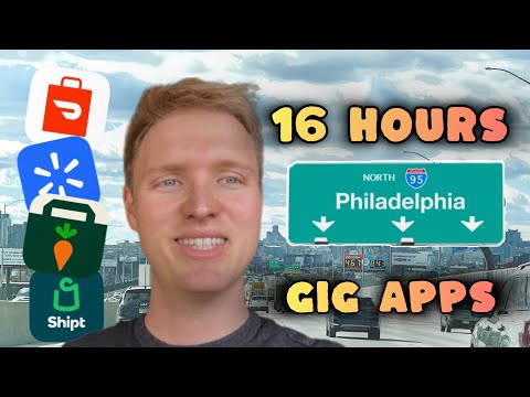 I Left Michigan to Work GIG APPS in PHILADELPHIA — Here’s What I Earned 