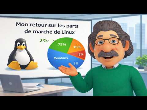 Linux, mon retour sur les parts de marché de Linux !