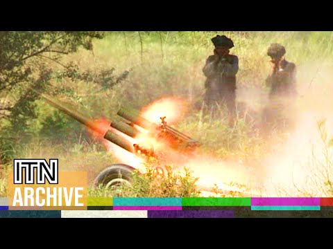 Soviet Withdrawal From Afghanistan - Raw Footage of Russian Retreat Aftermath (1989)