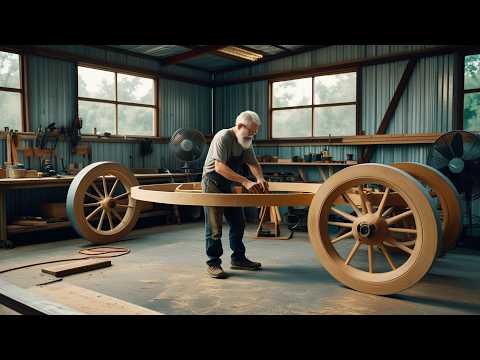 Hidden Talents: Meet The 70-Year-Old Woodworking Genius - 12 Days for A Masterpiece