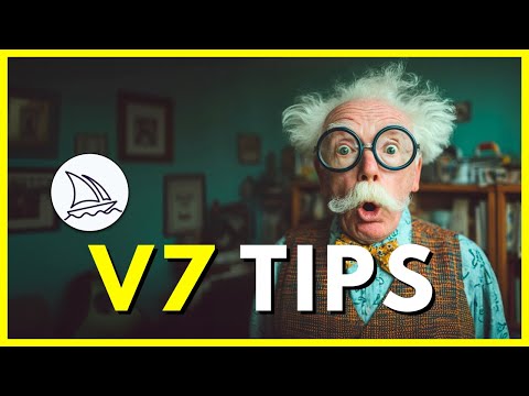 20 Tips for Midjourney V7 | Prompt Structure, SREF, Draft Mode & More