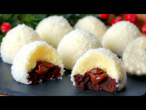 🎄🎂The latest dessert "White Snow" for Christmas! A delicious recipe for the whole family.