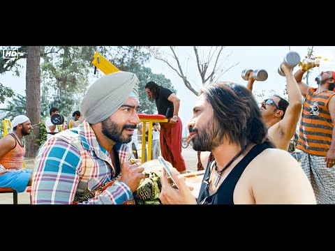 गुड मॉर्निंग पाजी कदी हस भी लिया करो, अपने घर में तो कुत्ता भी शेर होता है- Son Of Sardaar Movie....