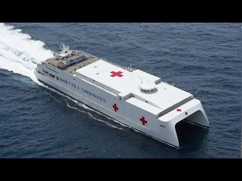 The Biggest Modern Hospital Ships in the World.