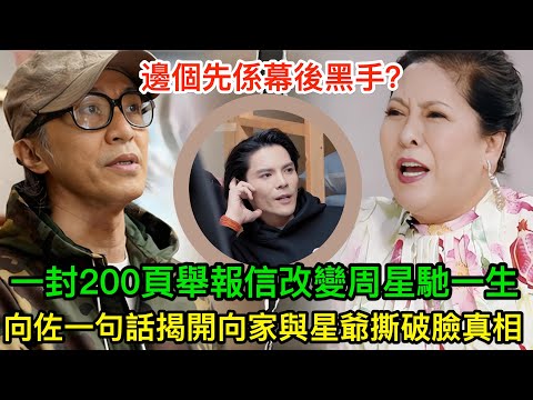 一封200頁舉報信改變周星馳一生,8年官司輸到尾,向佐一句話揭開向家與星爺撕破臉真相,邊個先係幕後黑手?