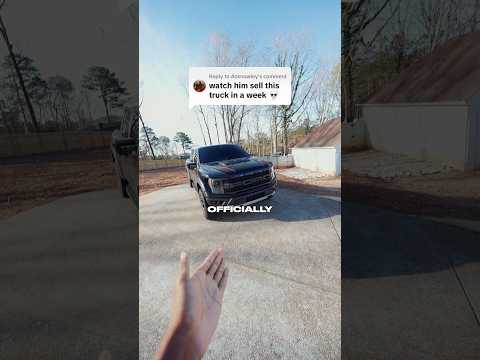 I’m Selling My Truck Again…