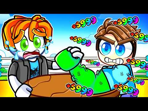 I BEAT ROBLOX ARM WRESTLE SIMULATOR (movie)
