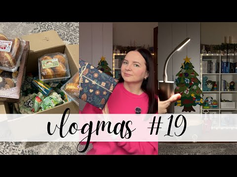 They gave us a HOUSE 🏠✨ A PACKAGE with goodies 🍪 The best FLASHLIGHT 🔦 #vlogmas