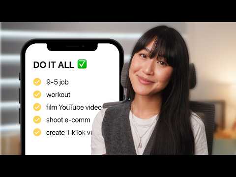 How I make time for everything (even with a full-time job)