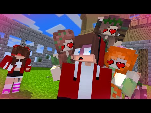 Maizen : JJ & Mikey Stranded on Island With JJ Sister - Minecraft Animation