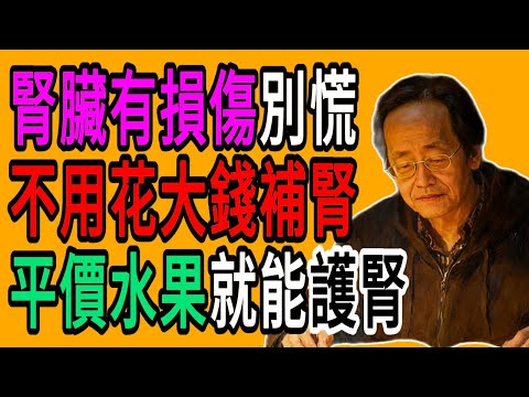倪海廈：這三種平價水果，是腎「臟清道夫」！只要每天吃一次，就能逆轉腎損傷，腎臟一天比一天年輕#倪海廈#倪師#養生 #中醫 #中醫調理#中醫食療 #中醫養生 #健康養生