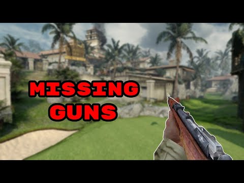 Every Gun in Black Ops 1 Campaign that is not in the Multiplayer