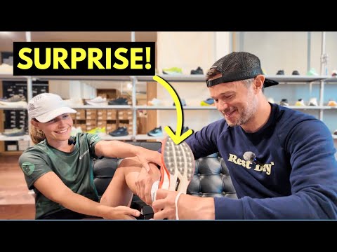 Surprising My Girlfriend With New Running Shoes!