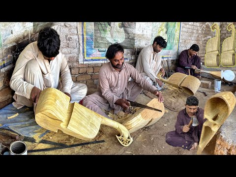 Artisans work as a team and they make Rabab from household tools.