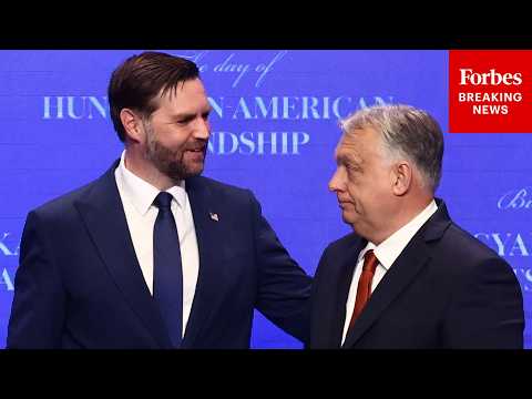 JD Vance Promotes 'Defense Of Western Civilization' During Press Briefing With Hungary's Orban