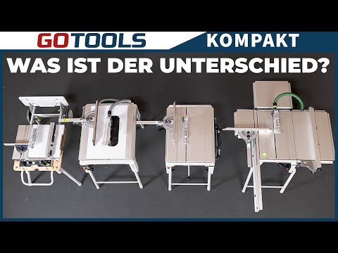 Präzise & genial! Festool Tischkreissägen in der Übersicht! Worin unterscheiden sie sich?