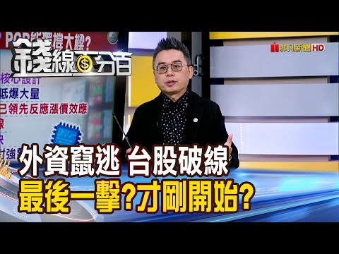 《外資竄逃 台股破線 最後一擊?才剛開始?》【錢線百分百】20251121-1│非凡財經新聞│