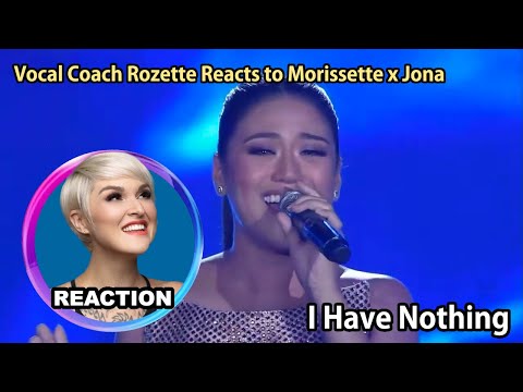Vocal Coach Reacts to Morissette & Jona - I Have Nothing |ASAP Performance #rozette #morissetteamon