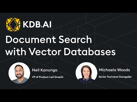 Livestream: Document Semantic Search with Vector Databases