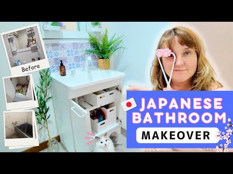 I Transformed My Tiny Japanese Bathroom With Clever Storage Hacks