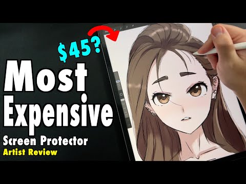 $45 Paperlike 2.1 Screen Protector for iPad 2024 | Artist Review