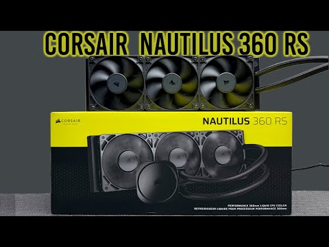 How To install Corsair NAUTILUS 360 RS  Liquid CPU Cooler