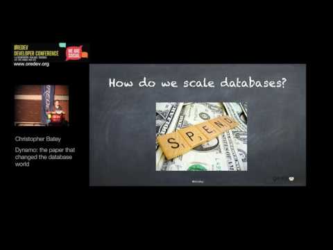 Øredev 2015 - Christopher Batey - DYNAMO: the paper that changed the database world