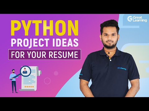 Python Project Ideas for your Resume | Python Programming | Great Learning