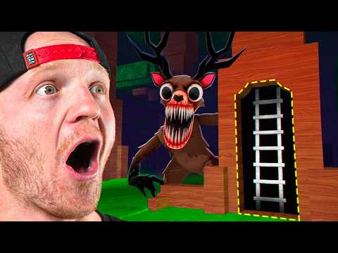 I Built a Secret Base in 99 Nights in the Forest!